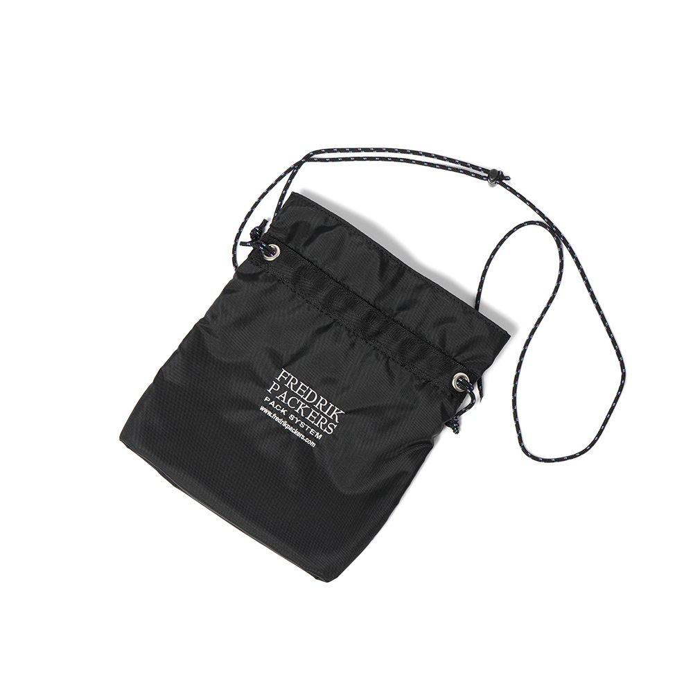 FREDRIK PACKERS フレドリックパッカーズ 210D PINION POUCH ピニオン ポーチ BLACK