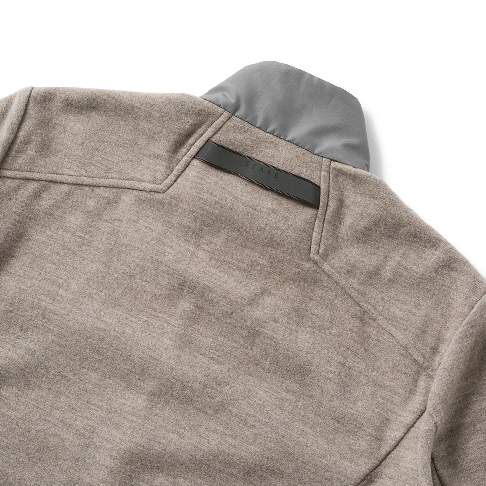 SEASE シーズ EXPLORER SWEATSHIRT WK034/TJ109 エクスプローラー スウェットシャツ N41 OYSTER