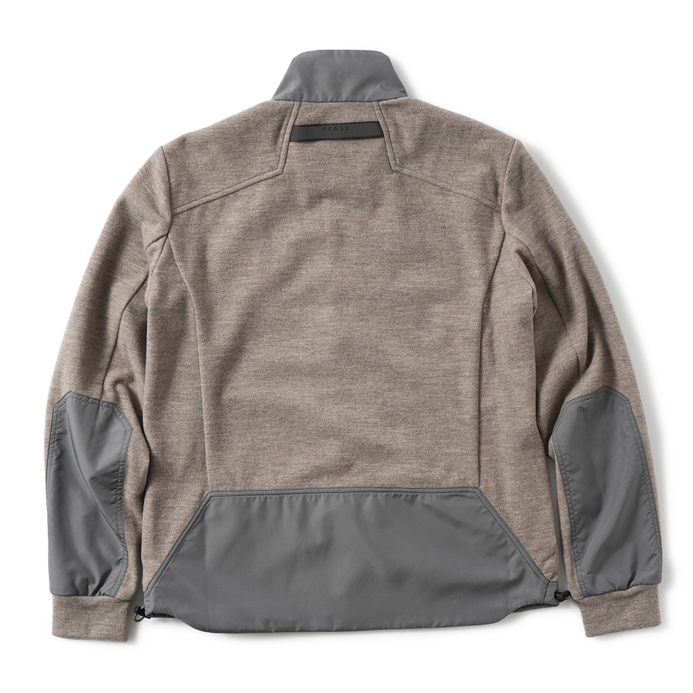 SEASE シーズ EXPLORER SWEATSHIRT WK034/TJ109 エクスプローラー スウェットシャツ N41 OYSTER