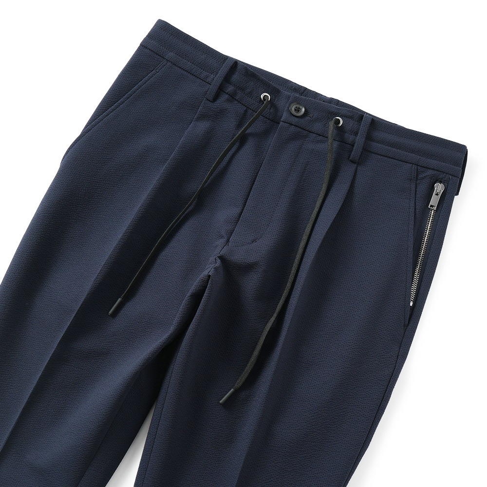 junhashimoto ジュンハシモト ONE TUCK EASY PANTS ワンタック イージーパンツ 1072510056 NAVY