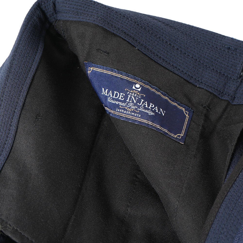 junhashimoto ジュンハシモト ONE TUCK EASY PANTS ワンタック イージーパンツ 1072510056 NAVY