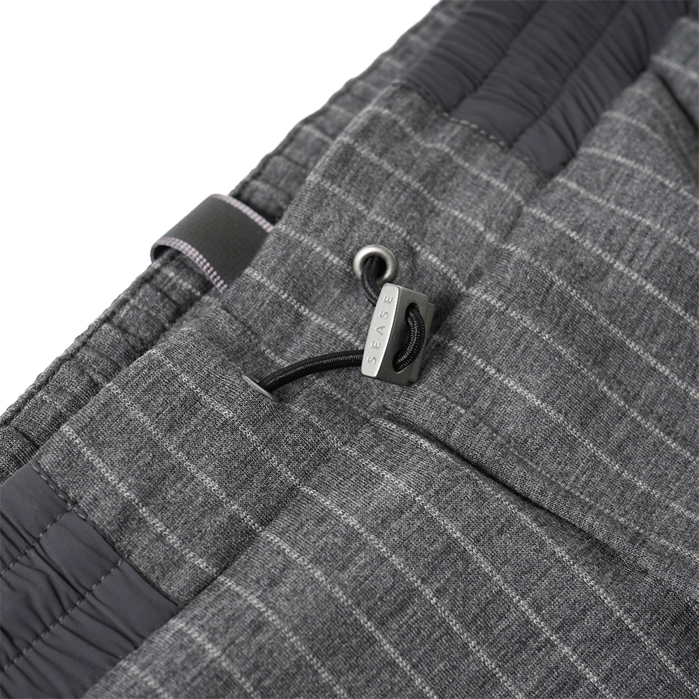 SEASE シーズ JERSEY DRAWSTRING PANT PT056/TJ174 ジャージードローストリングパンツ N64 DARK GREY