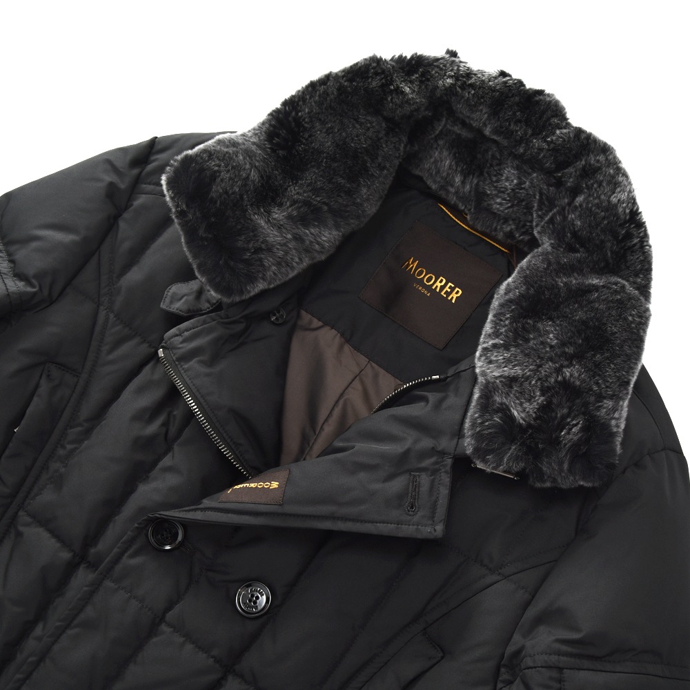 MOORER ムーレー MORRIS-KM モーリス ポリエステル ダブルブレスト