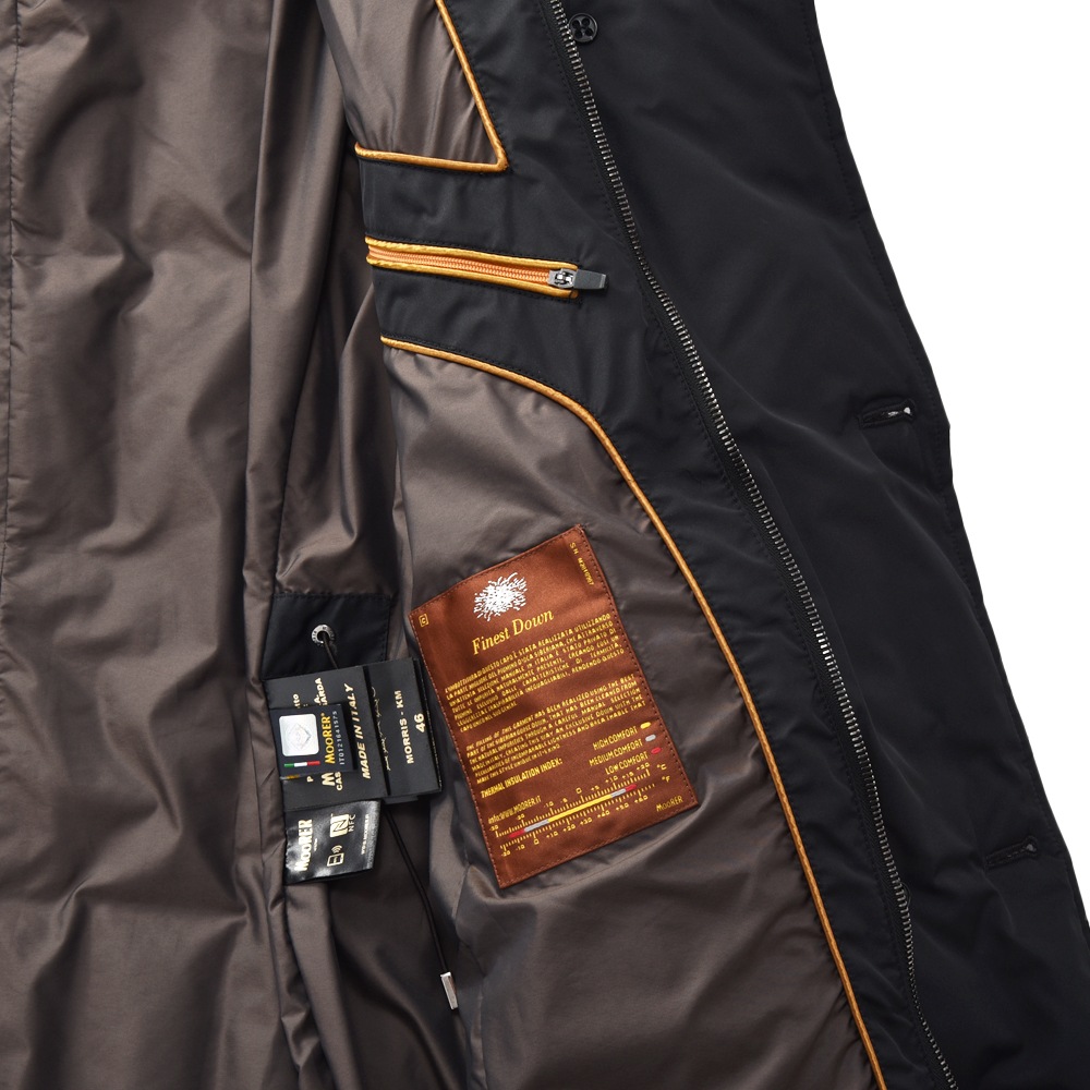 MOORER ムーレー MORRIS-KM モーリス ポリエステル ダブルブレスト