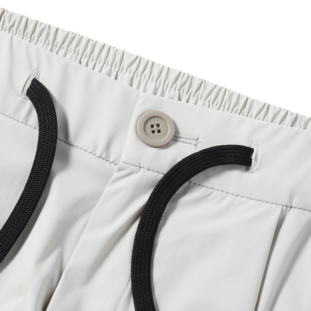 HERNO Laminar ヘルノ ラミナー ストレッチナイロン シャーリングパンツ PT00001UL/12691 ICE