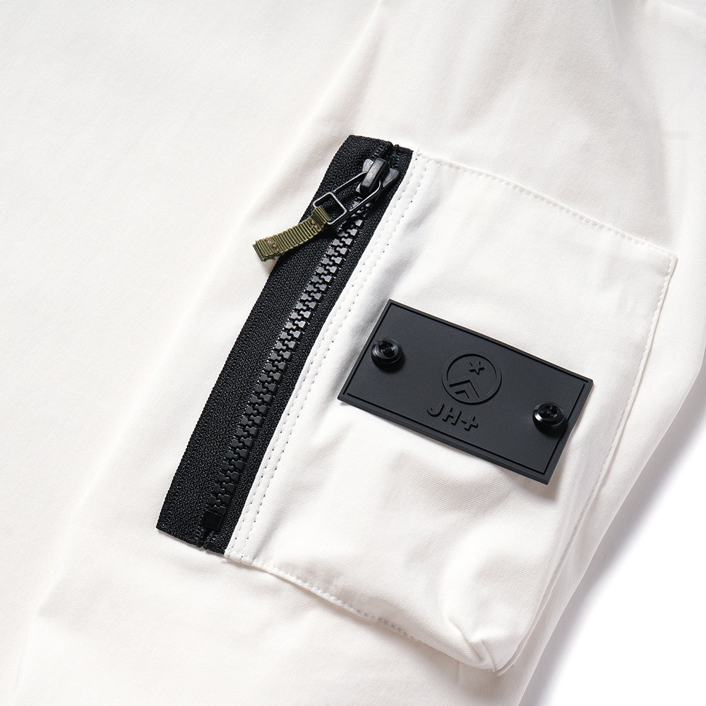 junhashimoto ジュンハシモト JH+ TECK MOCK NECK テックモックネック 1102420035 WHITE