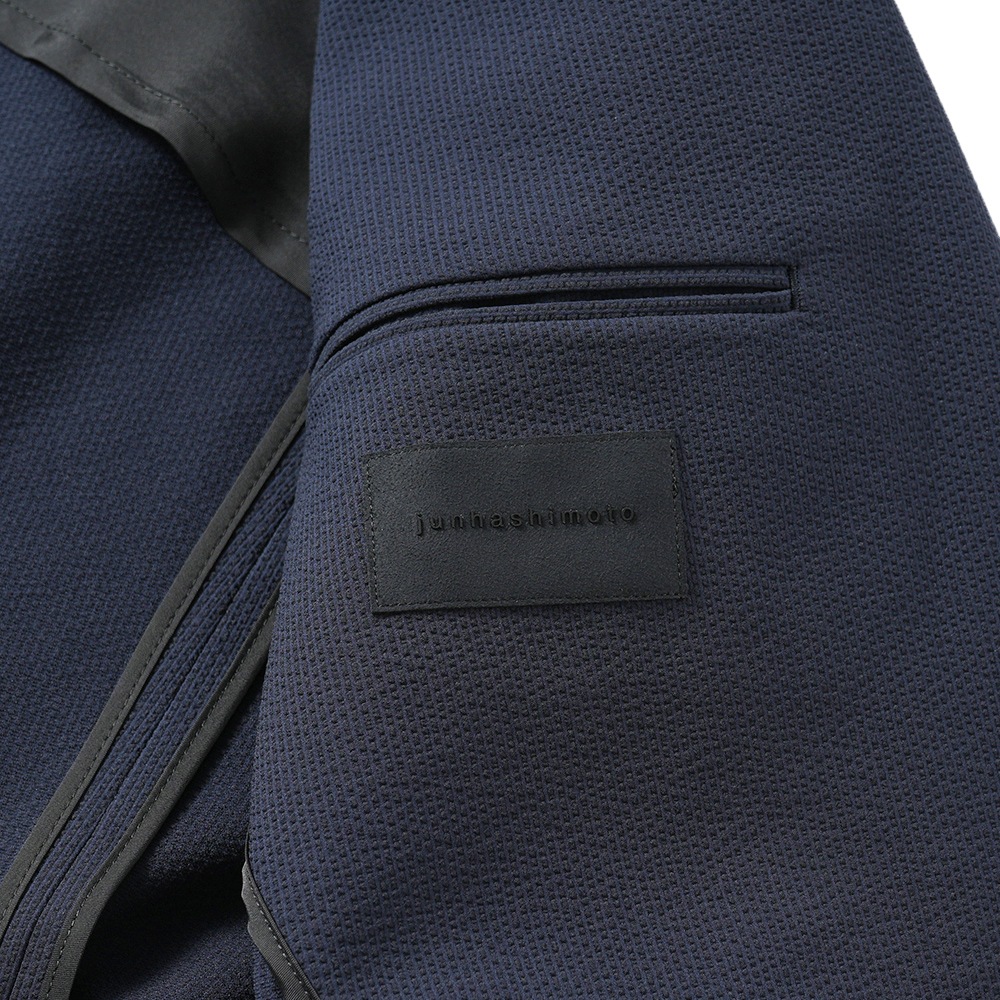 junhashimoto ジュンハシモト LIGHT 2B JACKET -STRETCH SEERSUCKER- ライト2B ジャケット ストレッチシアサッカー 1032510006 NAVY