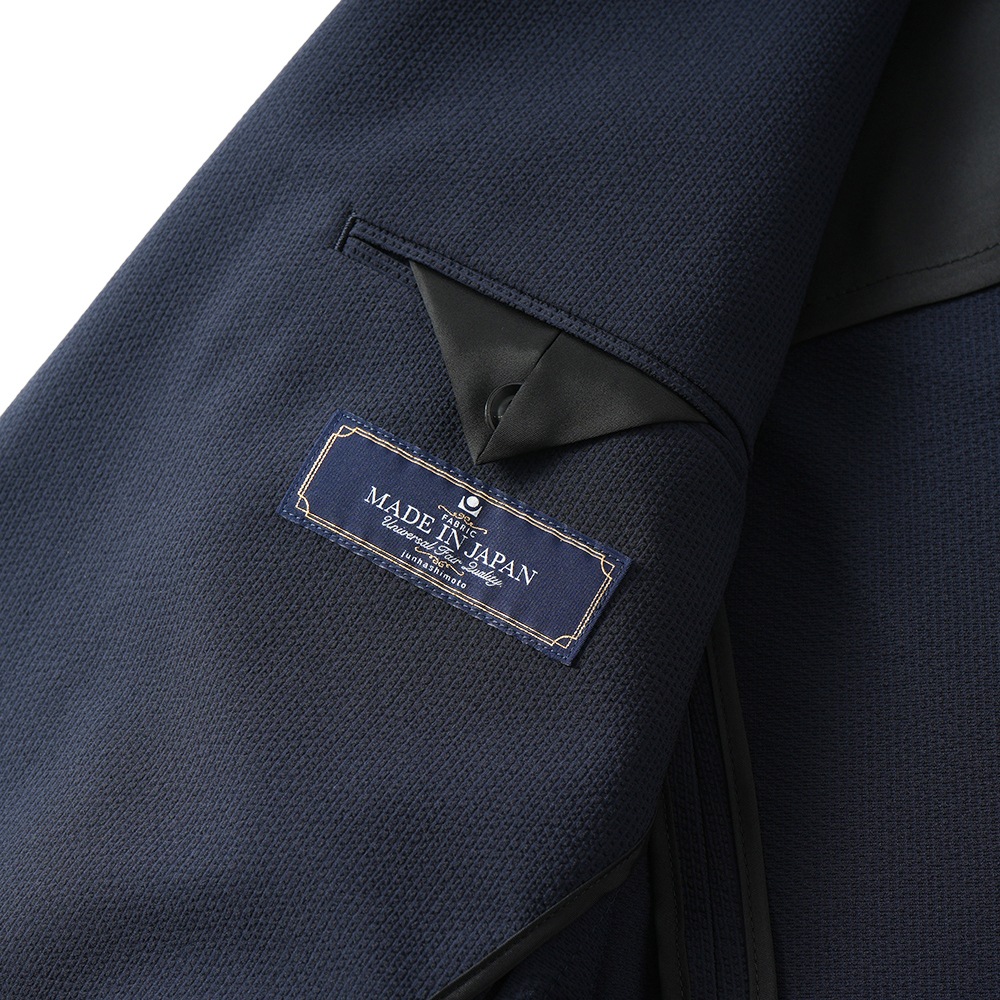 junhashimoto ジュンハシモト LIGHT 2B JACKET -STRETCH SEERSUCKER- ライト2B ジャケット ストレッチシアサッカー 1032510006 NAVY