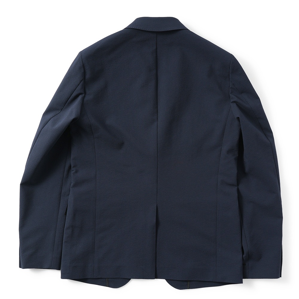 junhashimoto ジュンハシモト LIGHT 2B JACKET -STRETCH SEERSUCKER- ライト2B ジャケット ストレッチシアサッカー 1032510006 NAVY