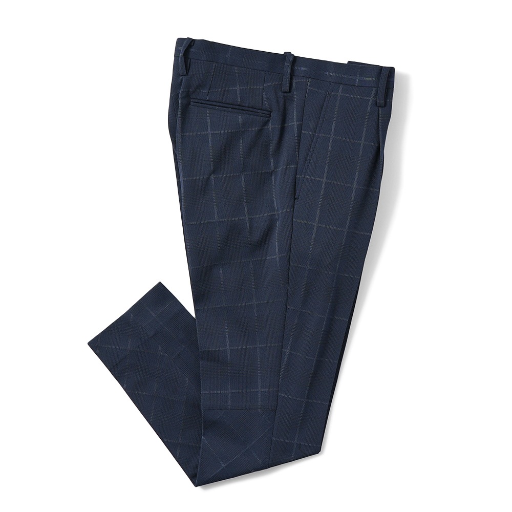 junhashimoto ジュンハシモト CLASSICAL 1 TUCK SLACKS クラシカル 1タックスラックス 1072610055 NAVY