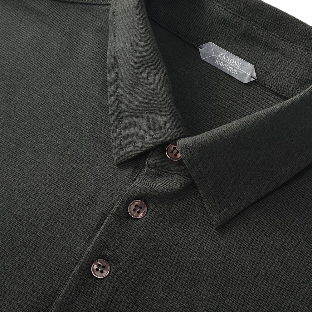 ZANONE ザノーネ POLO MC アイスコットン ポロシャツ 811818