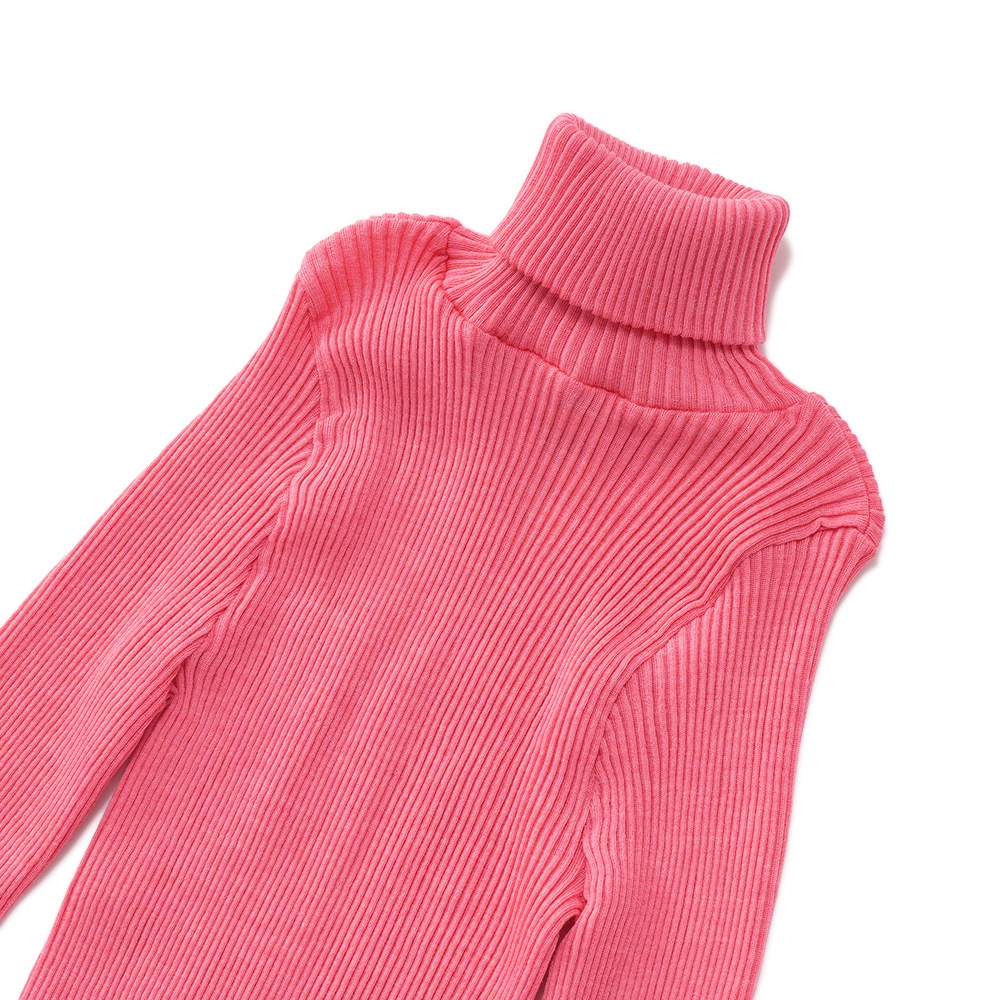 新品❤️CPGピンク ハイネック ベーシックカラーハイネックニット タートルネック（ニット/セーター