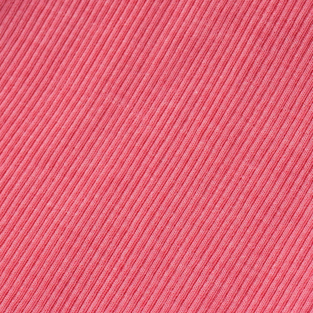 GICIPI ジチピ 2321A PRUGNA プルーニャ LANA SETA 3×3 ウールシルク タートルネック リブニットソー PINK