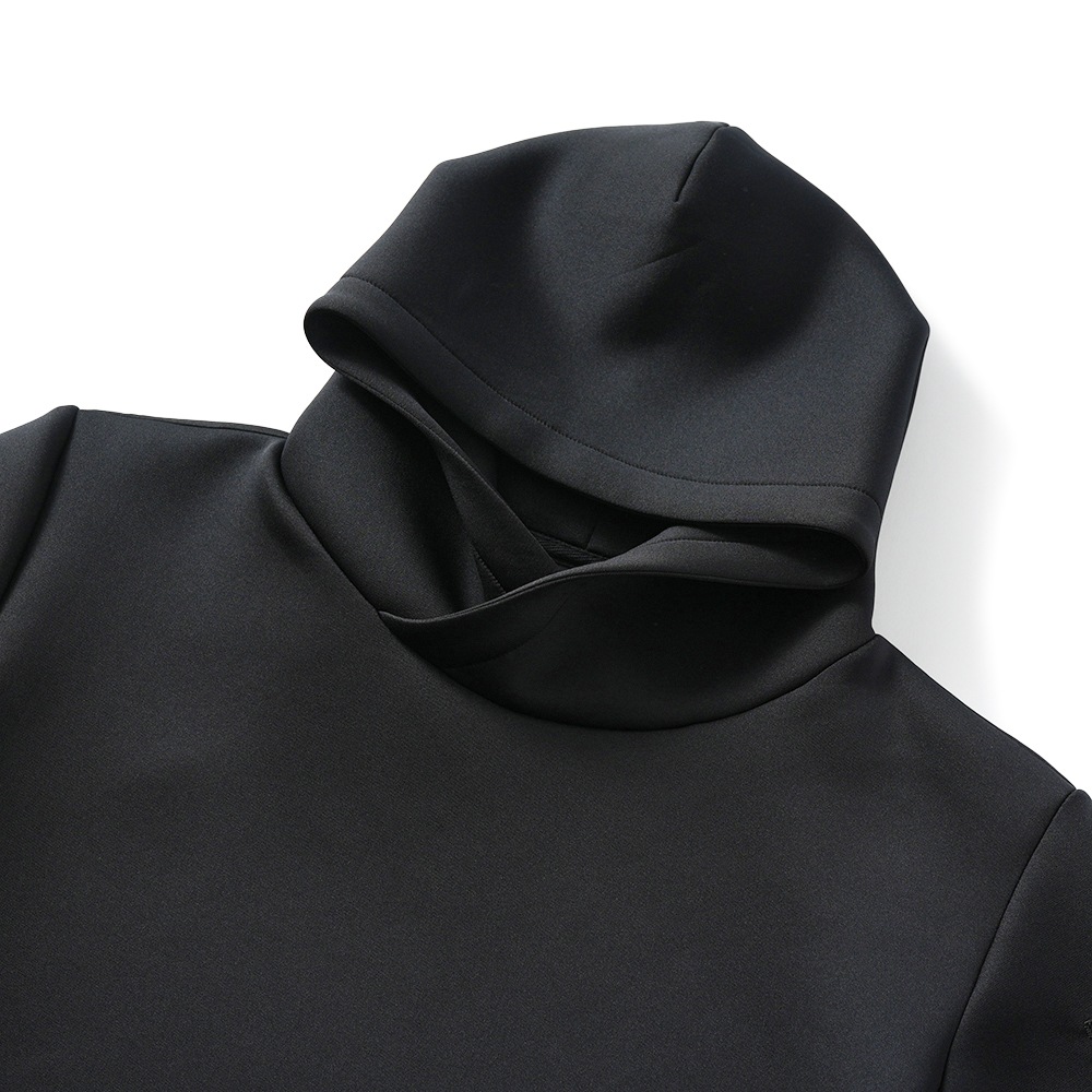 junhashimoto ジュンハシモト JH+ DB WRAP PARKA ダンボールニット ラップパーカ 1102510031 BLACK