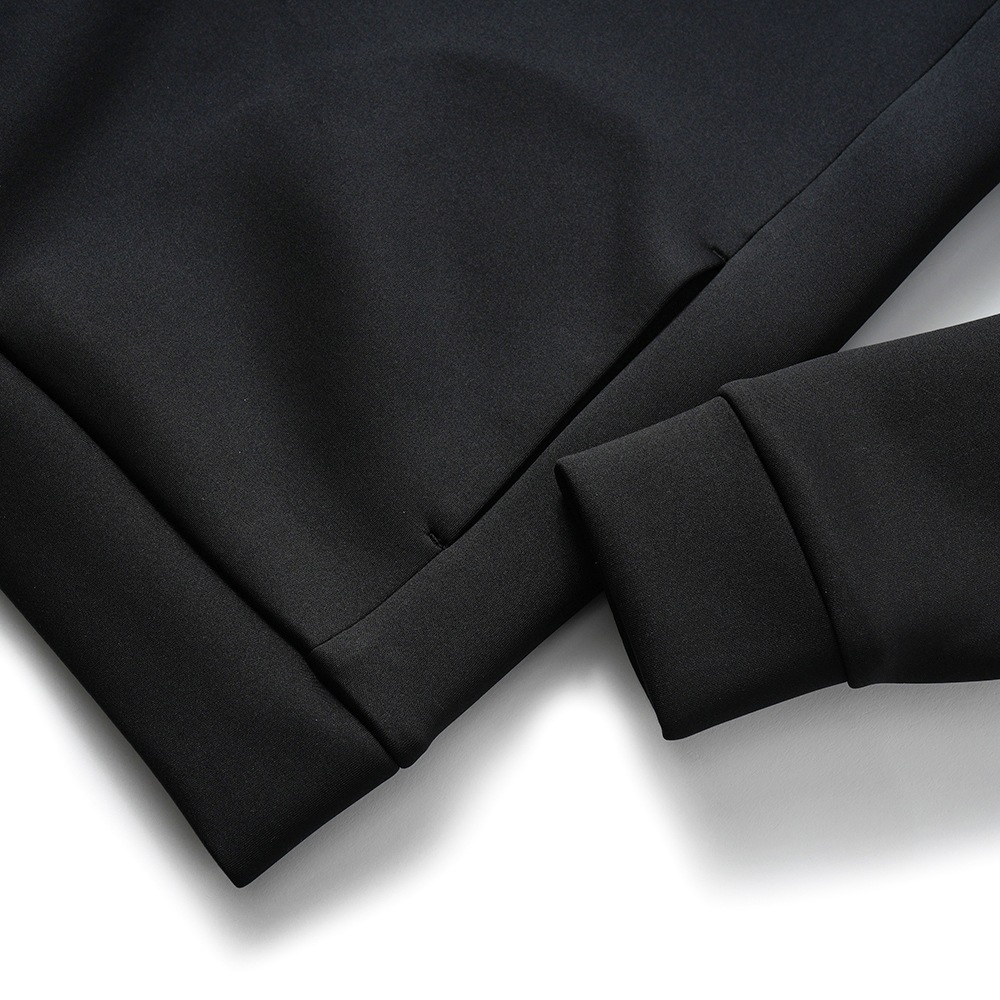 junhashimoto ジュンハシモト JH+ DB WRAP PARKA ダンボールニット ラップパーカ 1102510031 BLACK