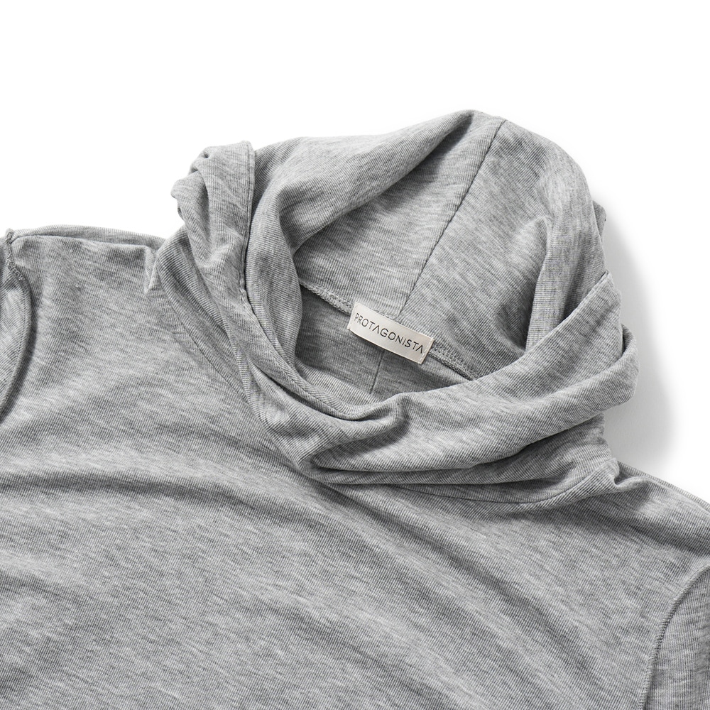 PROTAGONISTA プロタゴニスタ カットソー フーディ PNT-CT-92 GREY