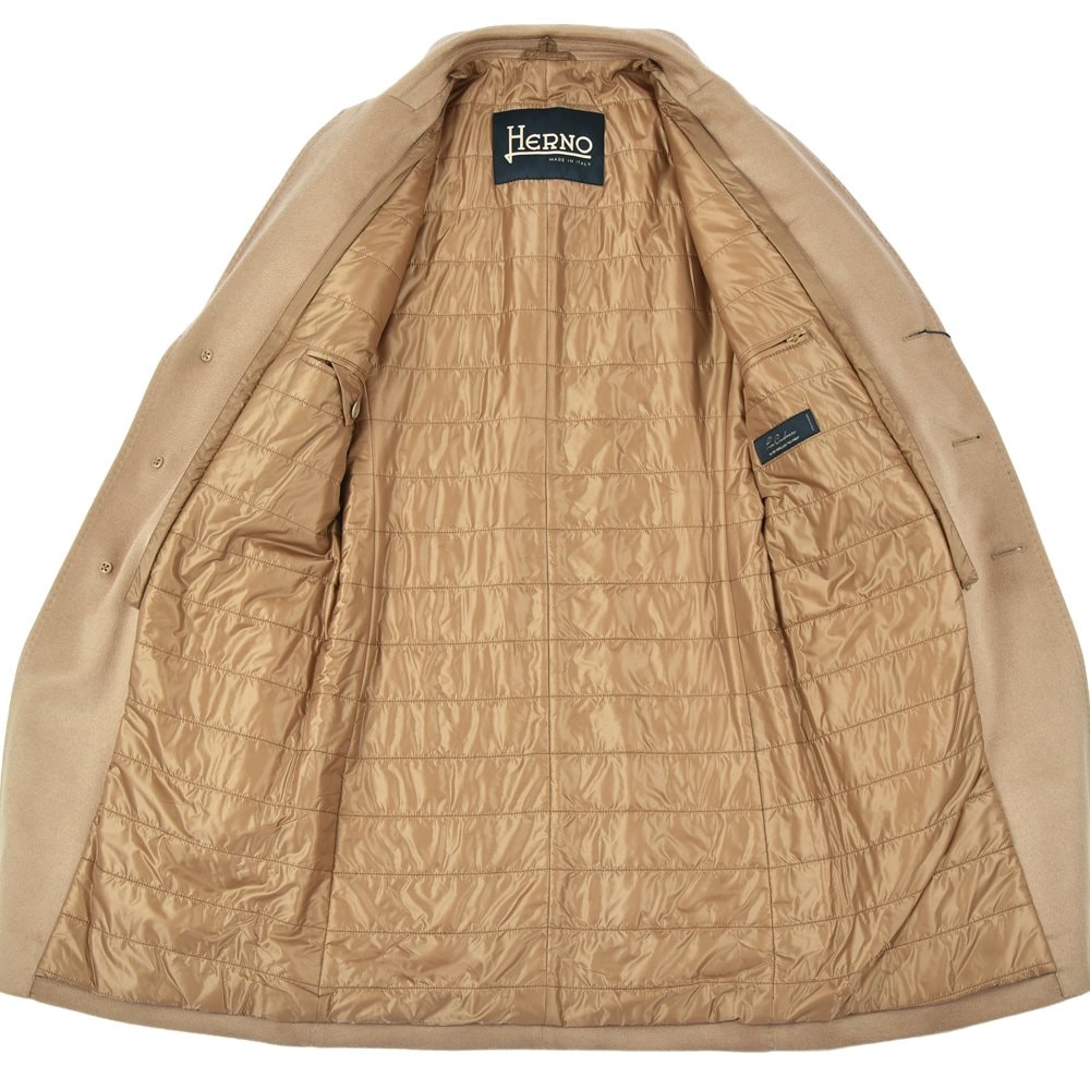 HERNO ヘルノ カシミヤフランネル サーモアライナー付き