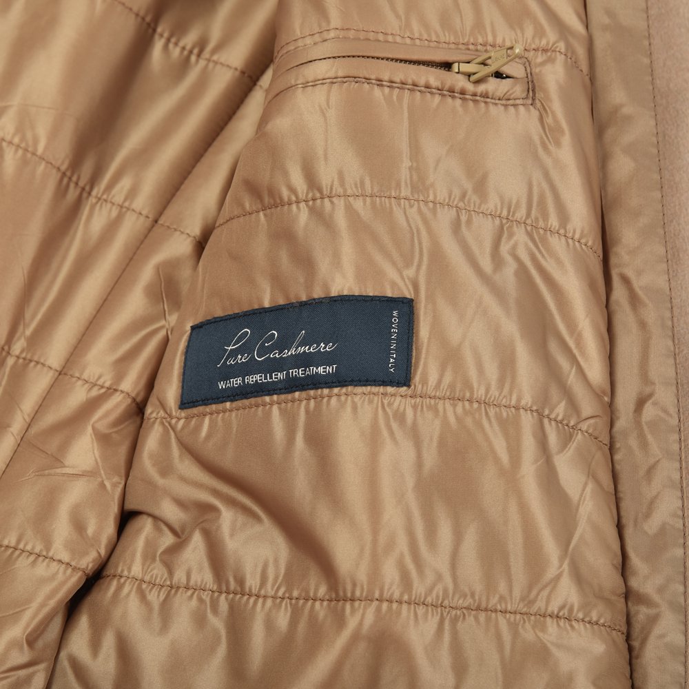 ◯ △-9 HERNO ヘルノ カシミヤ ロングコート  ブラウン HERNO ヘルノ ロングコート 大きいサイズあり レディース