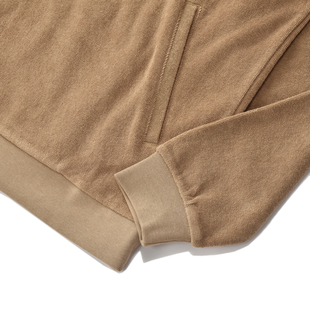 ZANONE ザノーネ CAPUCCIO コットンパイル プルオーバーパーカ 812965-ZM339 BEIGE