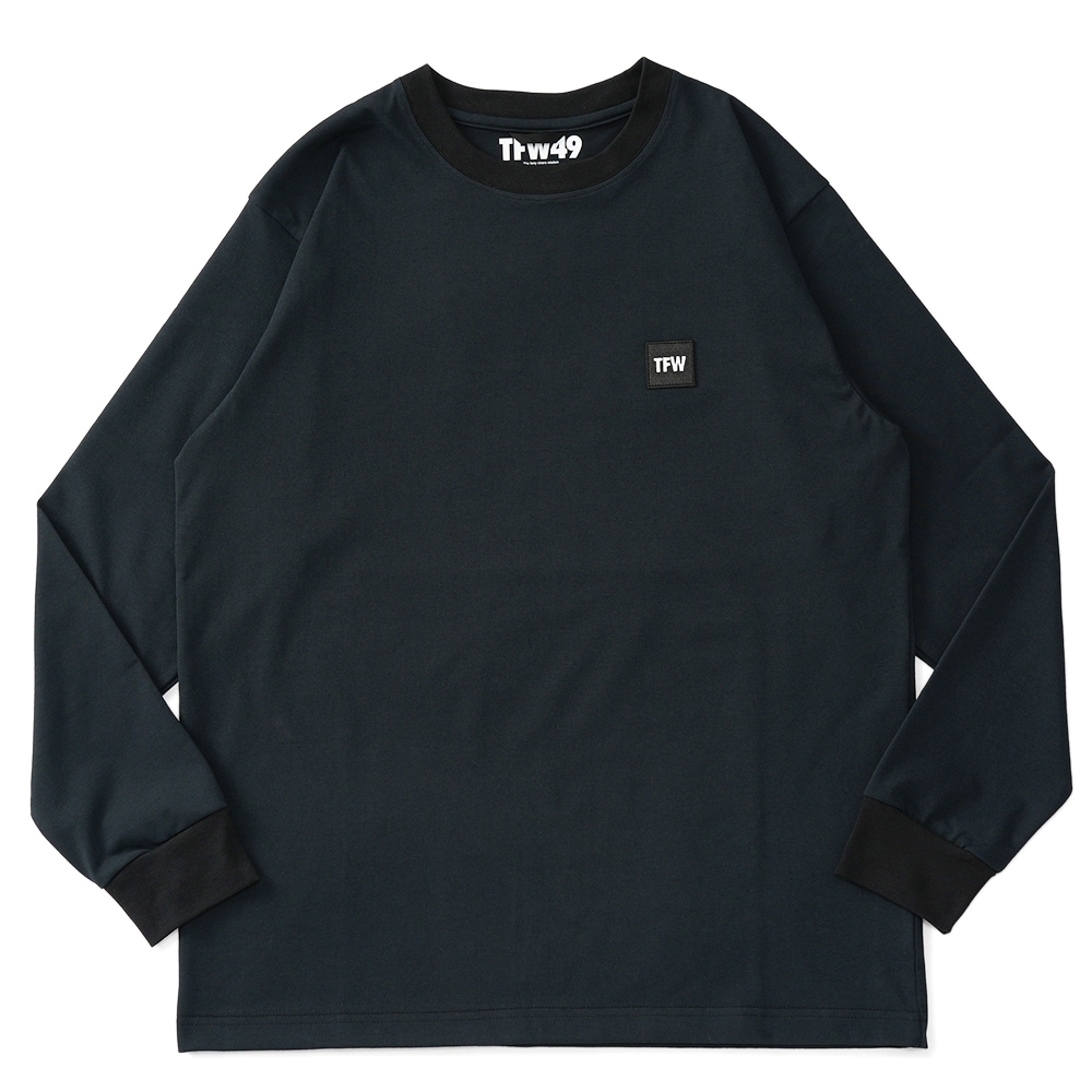 【18％OFF】 FORTY 黒 長袖カットソー TFW NINERS トップス