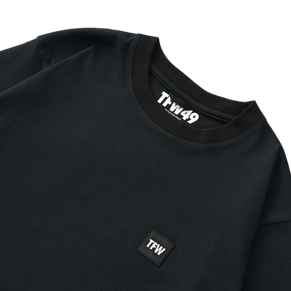 TFW49 ティーエフダブリュー49 LS TEE ロングスリーブT T102320015 BLACK