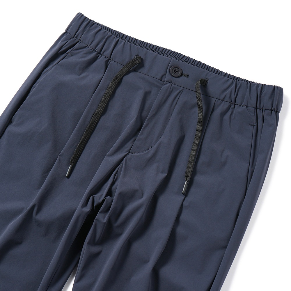 HERNO Laminar ヘルノ ラミナー ストレッチナイロン シャーリングパンツ PT00001UL/12691 NAVY