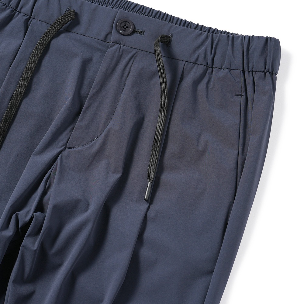 HERNO Laminar ヘルノ ラミナー ストレッチナイロン シャーリングパンツ PT00001UL/12691 NAVY
