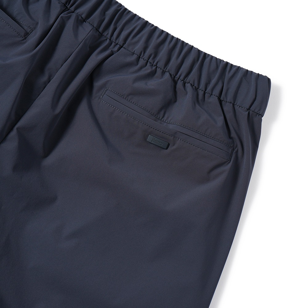 HERNO Laminar ヘルノ ラミナー ストレッチナイロン シャーリングパンツ PT00001UL/12691 NAVY