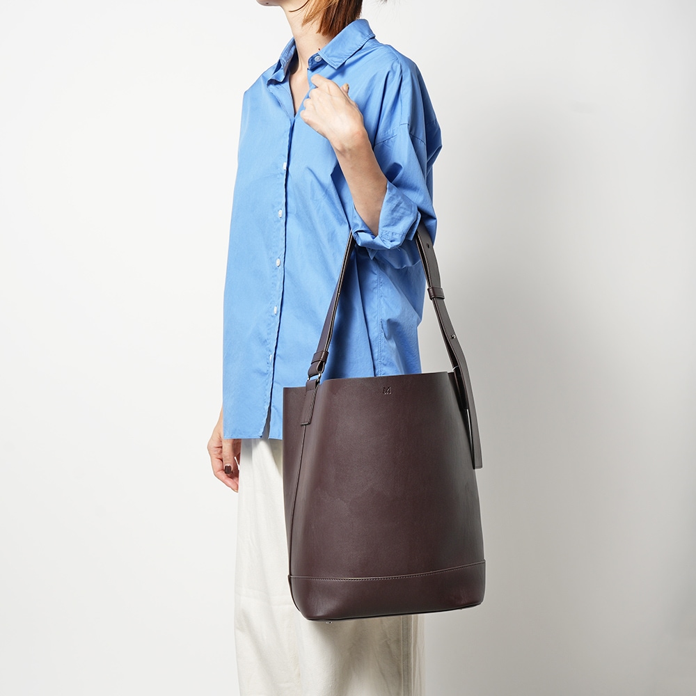 【&MyuQ/アンドミューク】　JUNOショルダーバッグ &MYUQ アンドミューク JUNO ジュノ ショルダーバッグ BORDEAUX