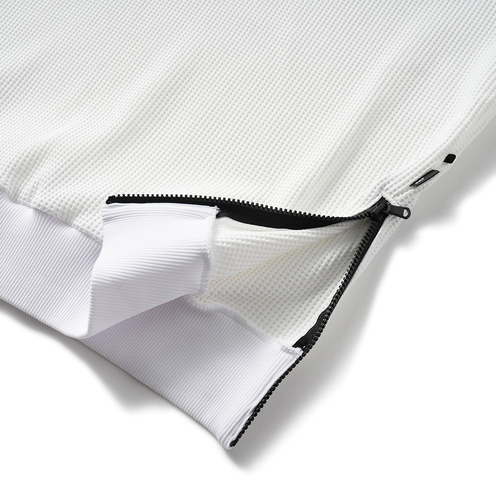 junhashimoto ジュンハシモト JH+ WAFFLE THERMAL MOCKNECK ワッフルサーマルモックネック 1102420038 WHITE