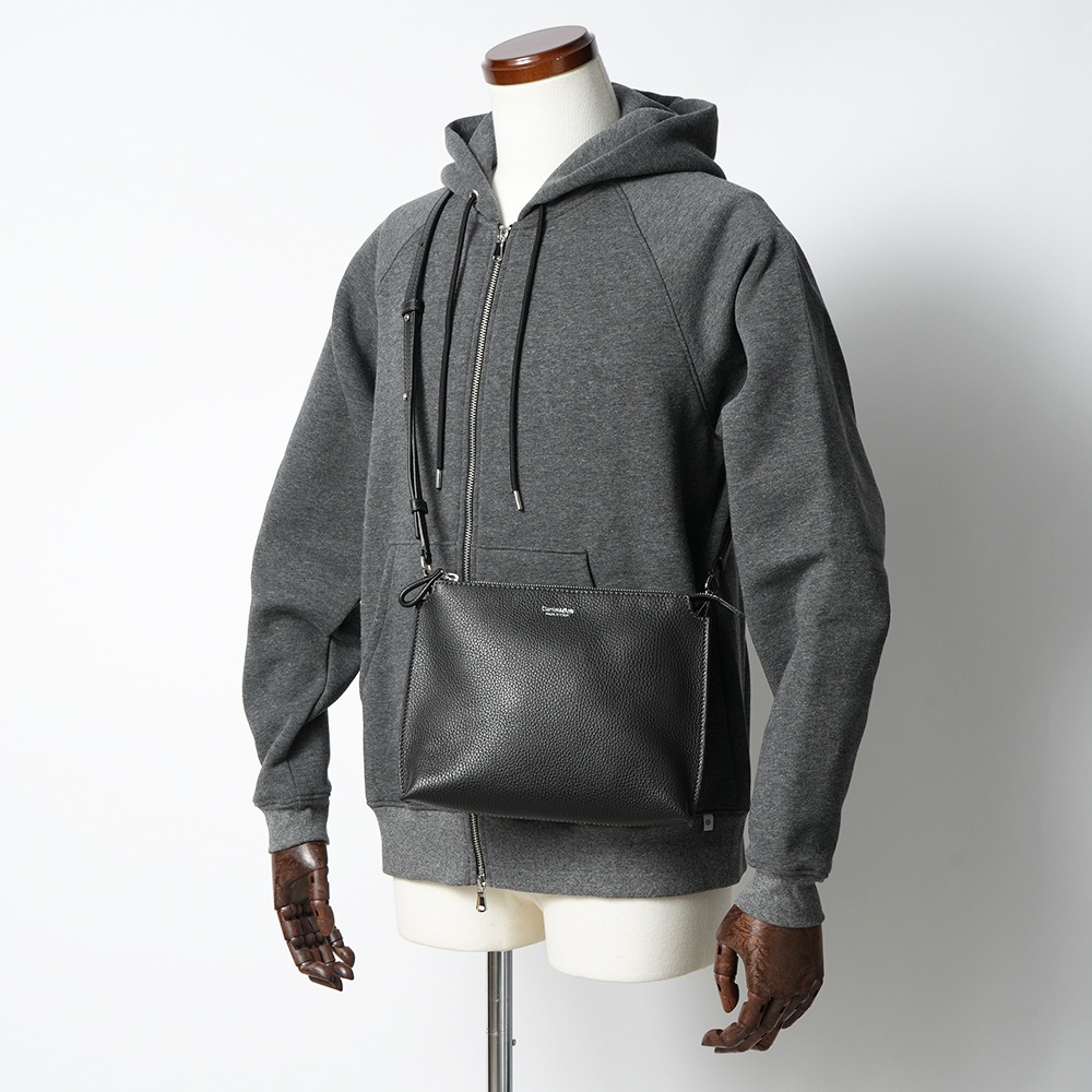 Daniel&Bob ダニエル&ボブ OTELLO SHOULDER-24SH ALCE accopiato オテッロショルダー 24 アルチェアコピアート BLACK