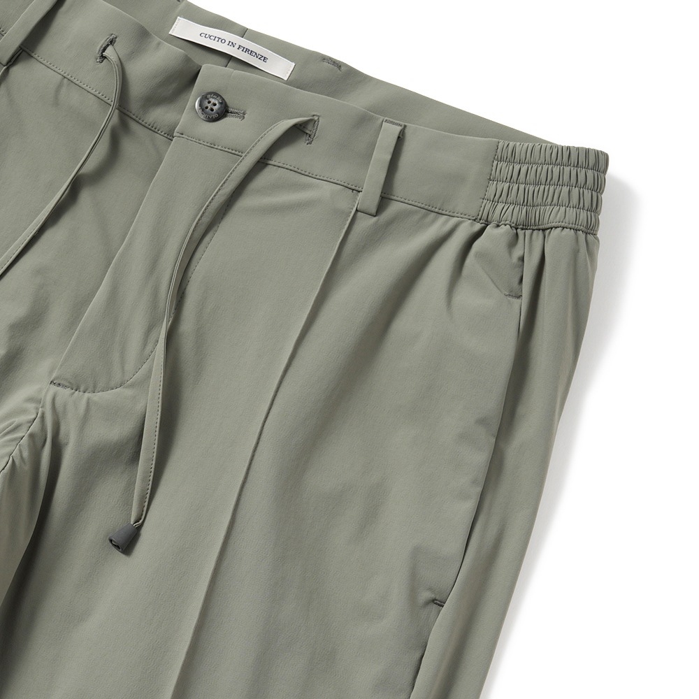 giab's ARCHIVIO ジャブスアルキヴィオ MASACCIO/M1 A3710 マサッチョ シャカヌメ ドローコードパンツ KHAKI