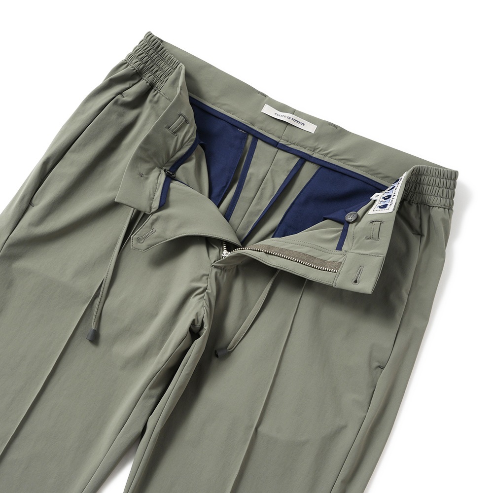giab's ARCHIVIO ジャブスアルキヴィオ MASACCIO/M1 A3710 マサッチョ シャカヌメ ドローコードパンツ KHAKI