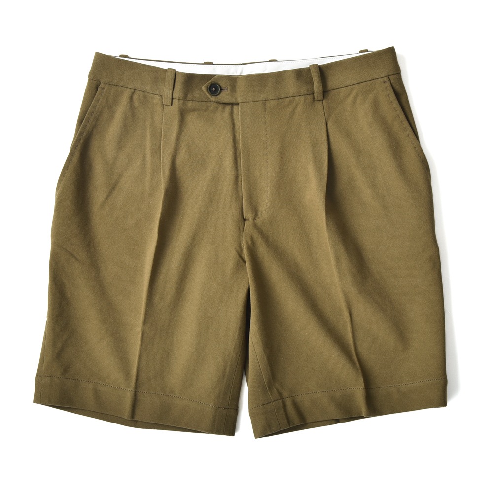 CIRCOLO 1901 チルコロ1901 コットン ピケ ジャージ ショートパンツ OLIVE