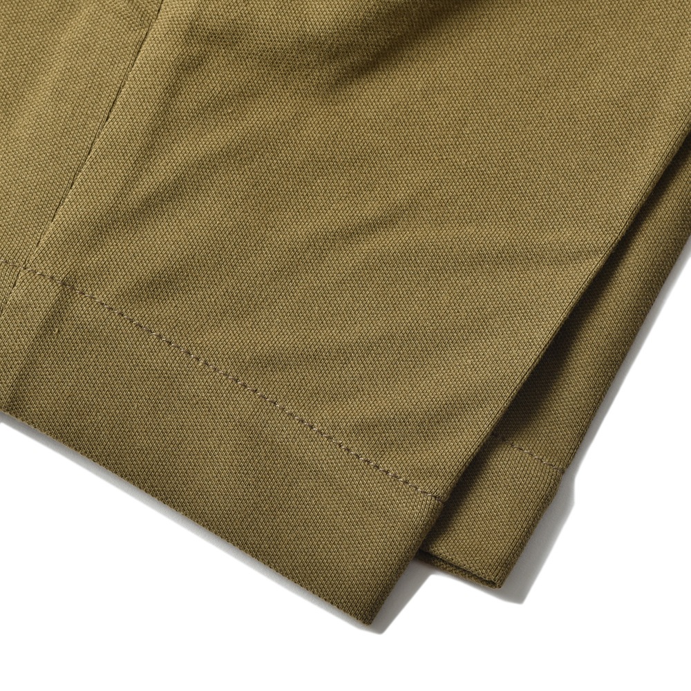 CIRCOLO 1901 チルコロ1901 コットン ピケ ジャージ ショートパンツ OLIVE