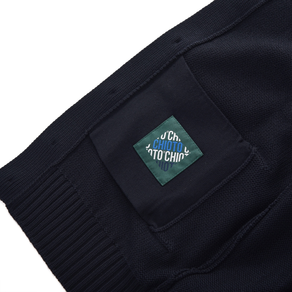 ZANONE CHIOTOネイビー ミドルゲージ ZANONE（ザノーネ） 春秋冬 キョート CHIOTO コットン ミドルゲージ