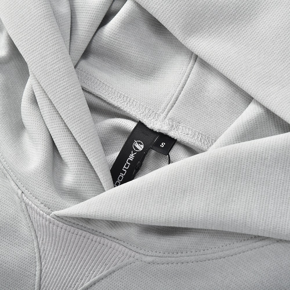 POUTNIK THE URBAN TRAVELER BY TILAK ポートニック ティラック DEL HOODIE S/S LIGHT GREY