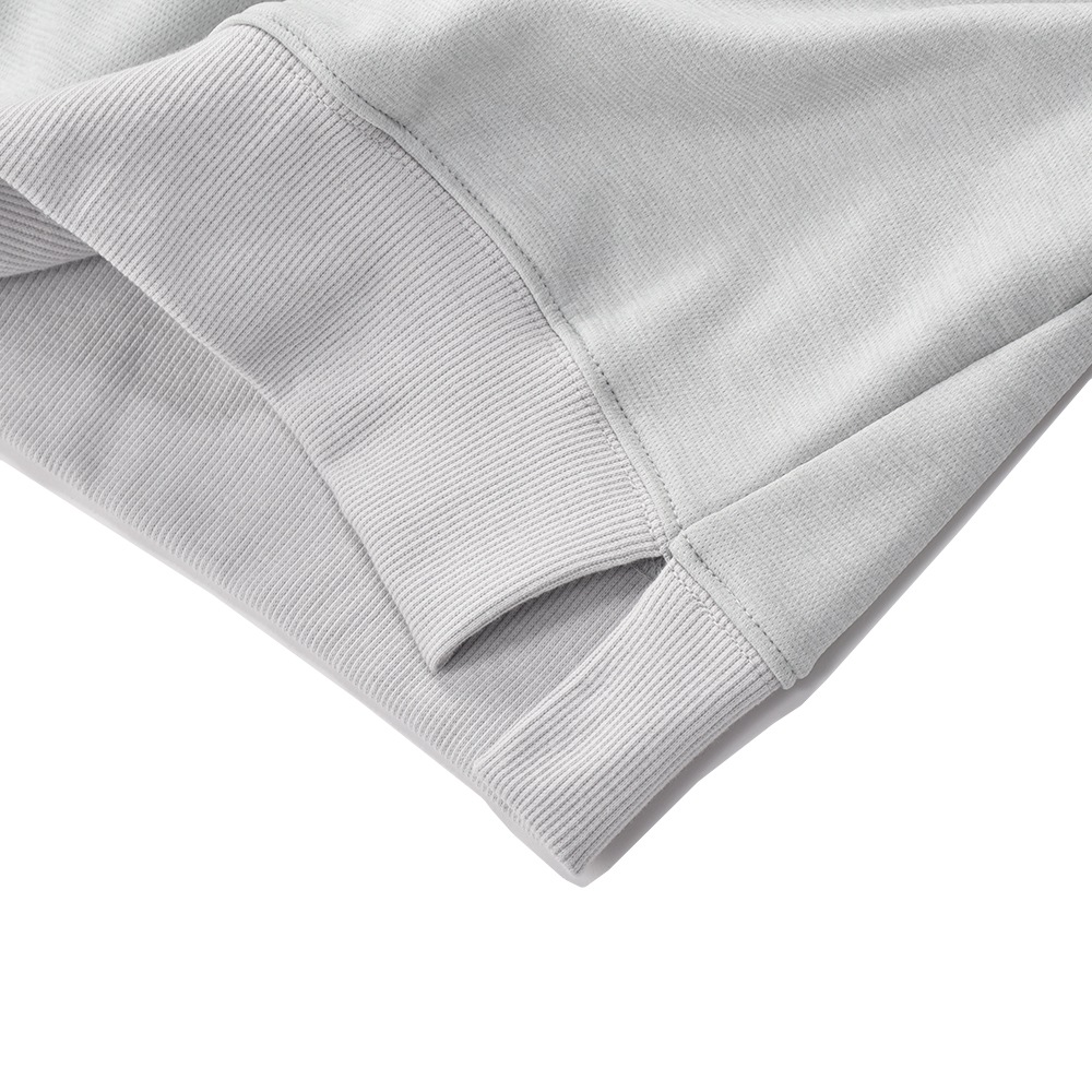 POUTNIK THE URBAN TRAVELER BY TILAK ポートニック ティラック DEL HOODIE S/S LIGHT GREY