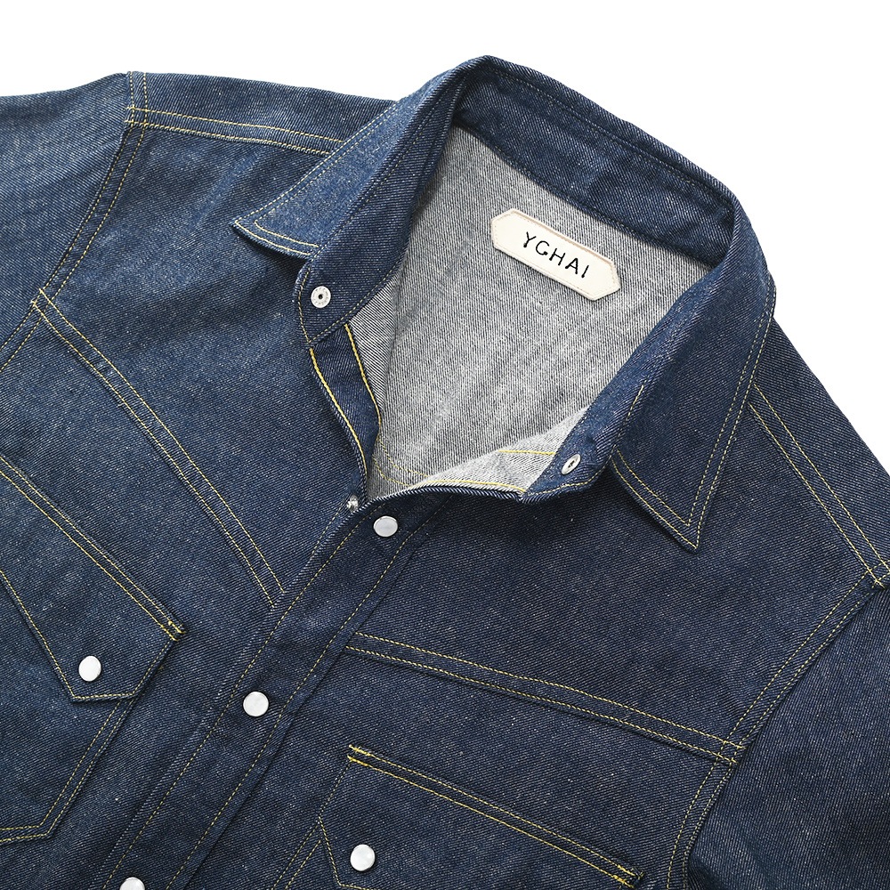 YCHAI イカイ WESTERN/CL メイドインジャパン コットン・リネン