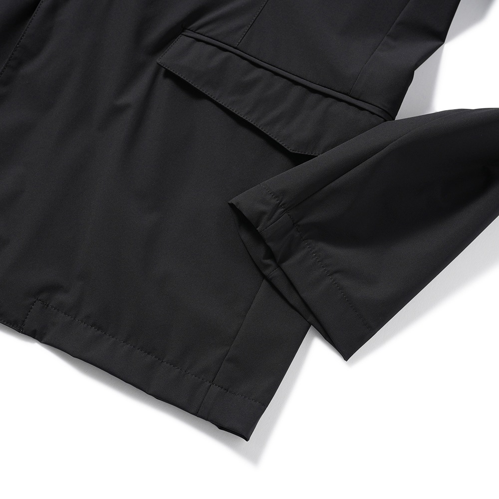 HERNO Laminar ヘルノ ラミナー ストレッチナイロン 2B ジャケット GA00021UL/12803 BLACK