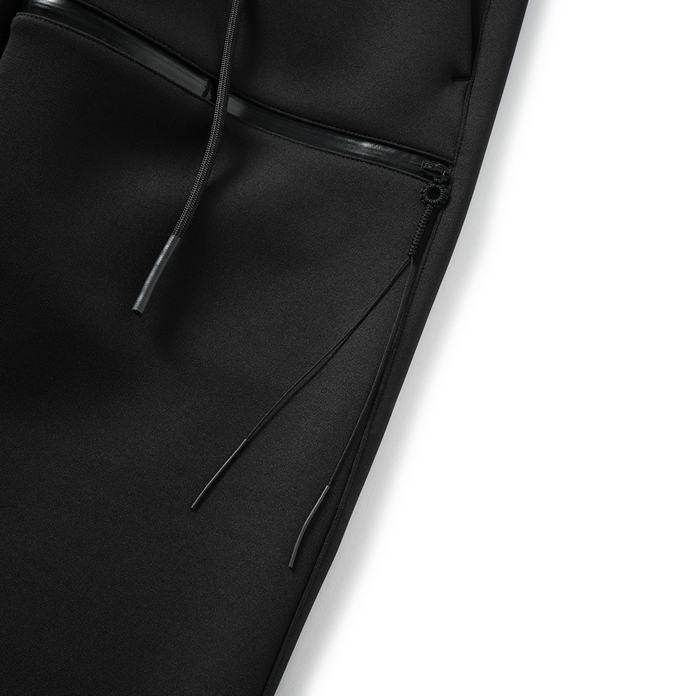 onegravity ワングラビティ ダブルニット リブパンツ 51-234-07-010013 BLACK
