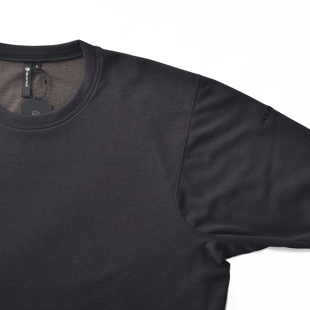 POUTNIK THE URBAN TRAVELER BY TILAK ポートニック ティラック DEL-TEE L/S BLACK