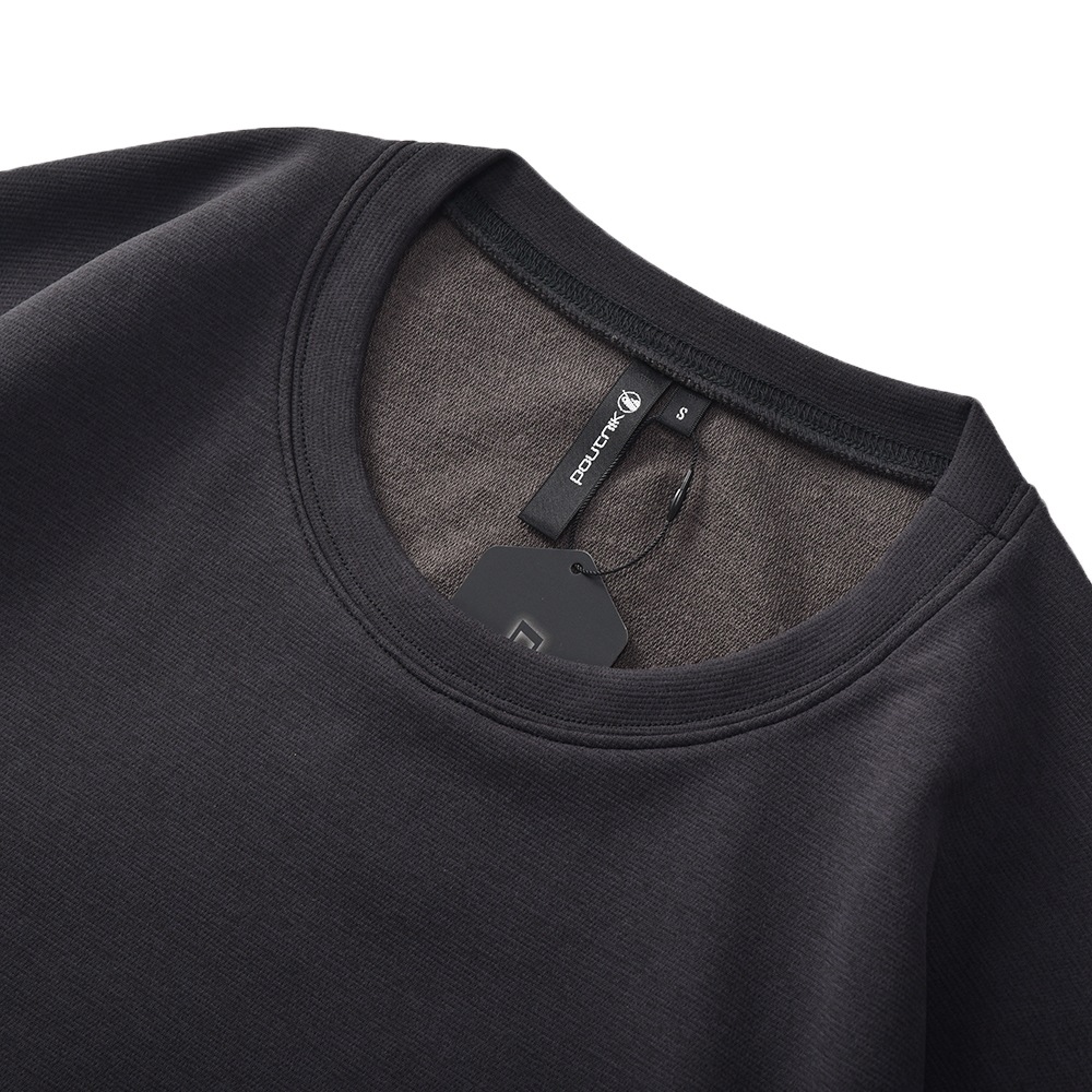 POUTNIK THE URBAN TRAVELER BY TILAK ポートニック ティラック DEL-TEE L/S BLACK