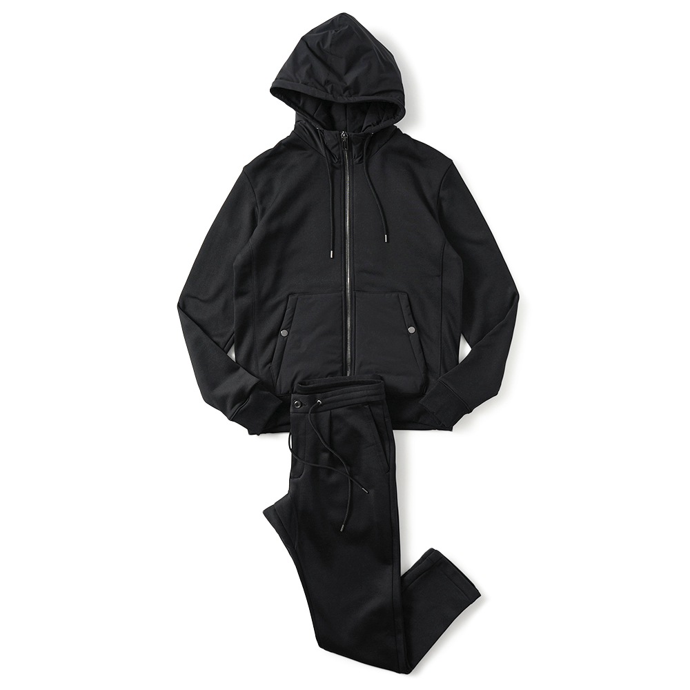 junhashimoto ジュンハシモト GROSSRICH SKINNY JERSEY PANTS グロスリッチ スキニージャージパンツ 1072320006 BLACK