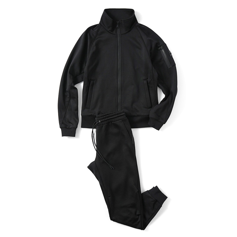 junhashimoto ジュンハシモト JH+ GROSSRICH TRACK JACKET グロスリッチ  トラックジャケット 1042520033 BLACK