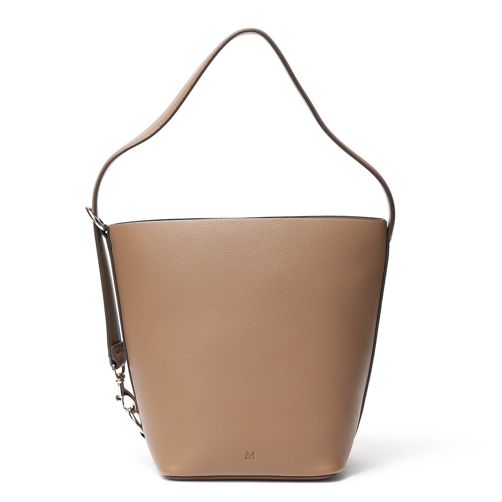 &MyuQ アンドミューク ERIO エリオ ヴィーガンレザー 2WAYショルダーバッグ GREIGE