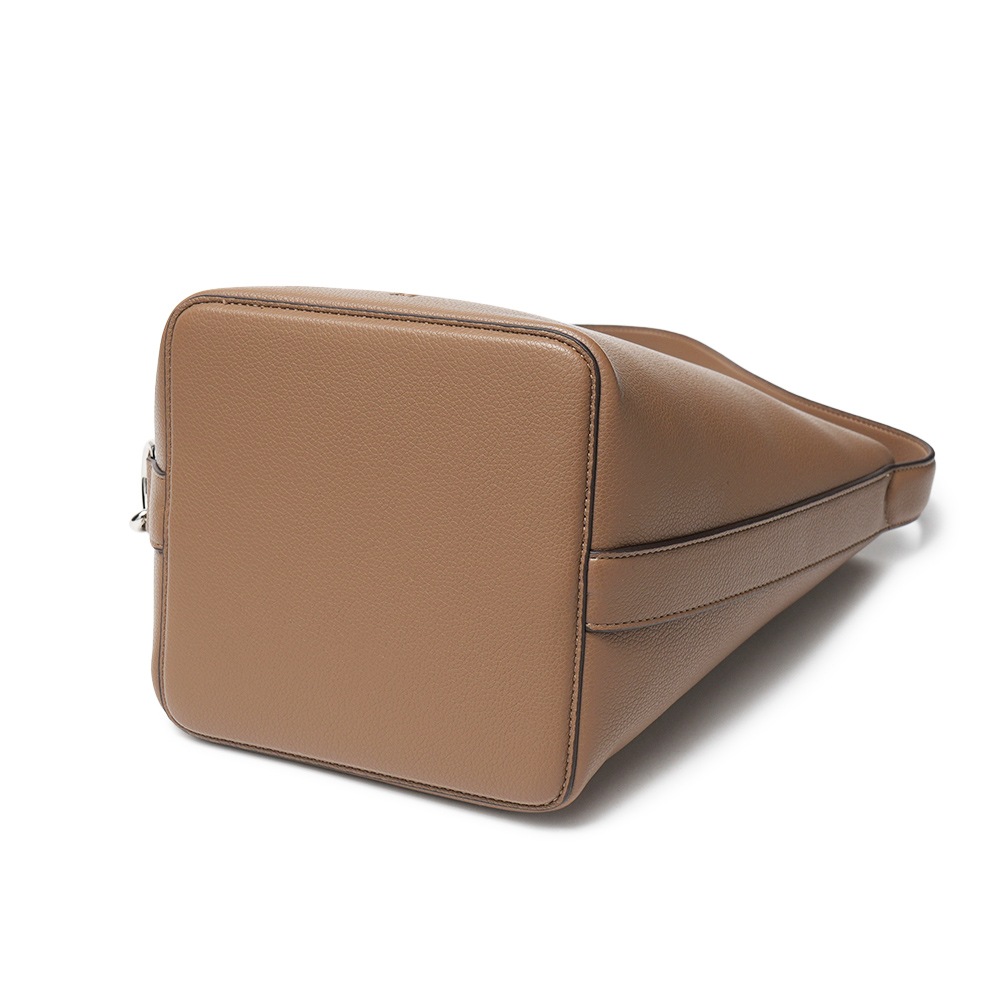 &MyuQ アンドミューク ERIO エリオ ヴィーガンレザー 2WAYショルダーバッグ GREIGE