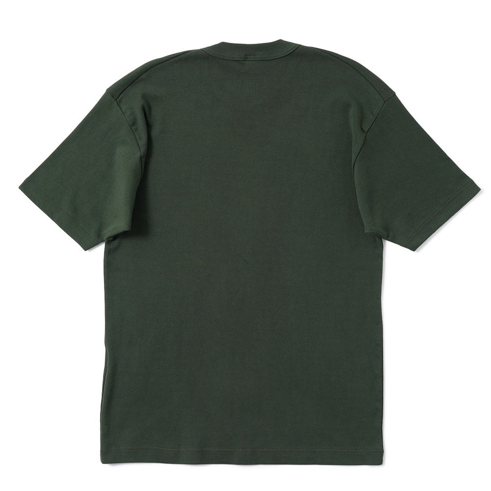 GICIPI ジチピ 2602P GRONGO Costina 1×1 グローンゴ クルーネック ベーシックフィット Tシャツ OLIVE