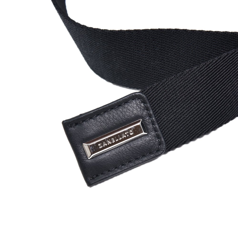 ZANELLATO ザネラート MARSUPIO CLASSICO BLANDINE ボディバッグ BLACK