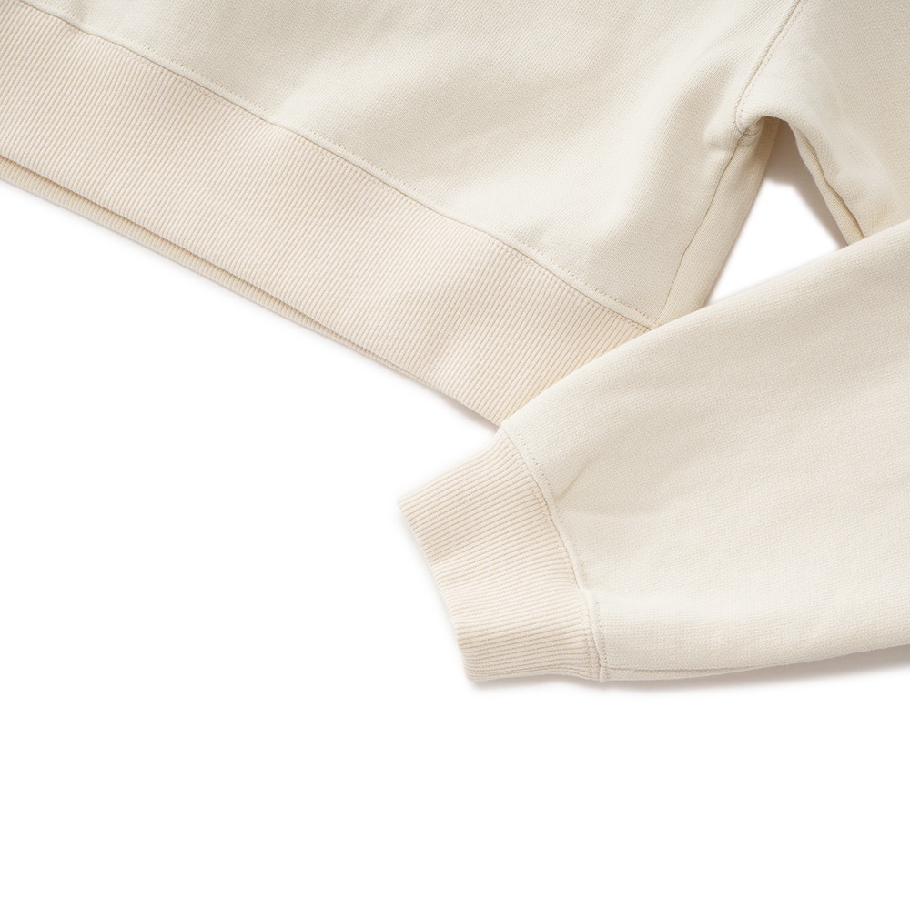 PROTAGONISTA プロタゴニスタ ロゴ ショートスウェットプルオーバー PNT-CS-34 OFF WHITE